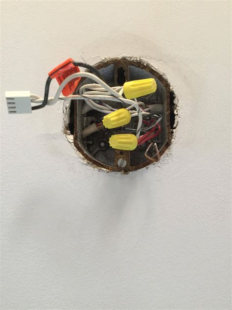 plastic junction box screw hole repair